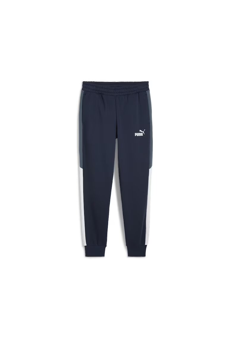 Puma Pantaloni pentru Barbati - power colorblock sweatpants fl cl - 681735-14 - XS INTL - Albastru