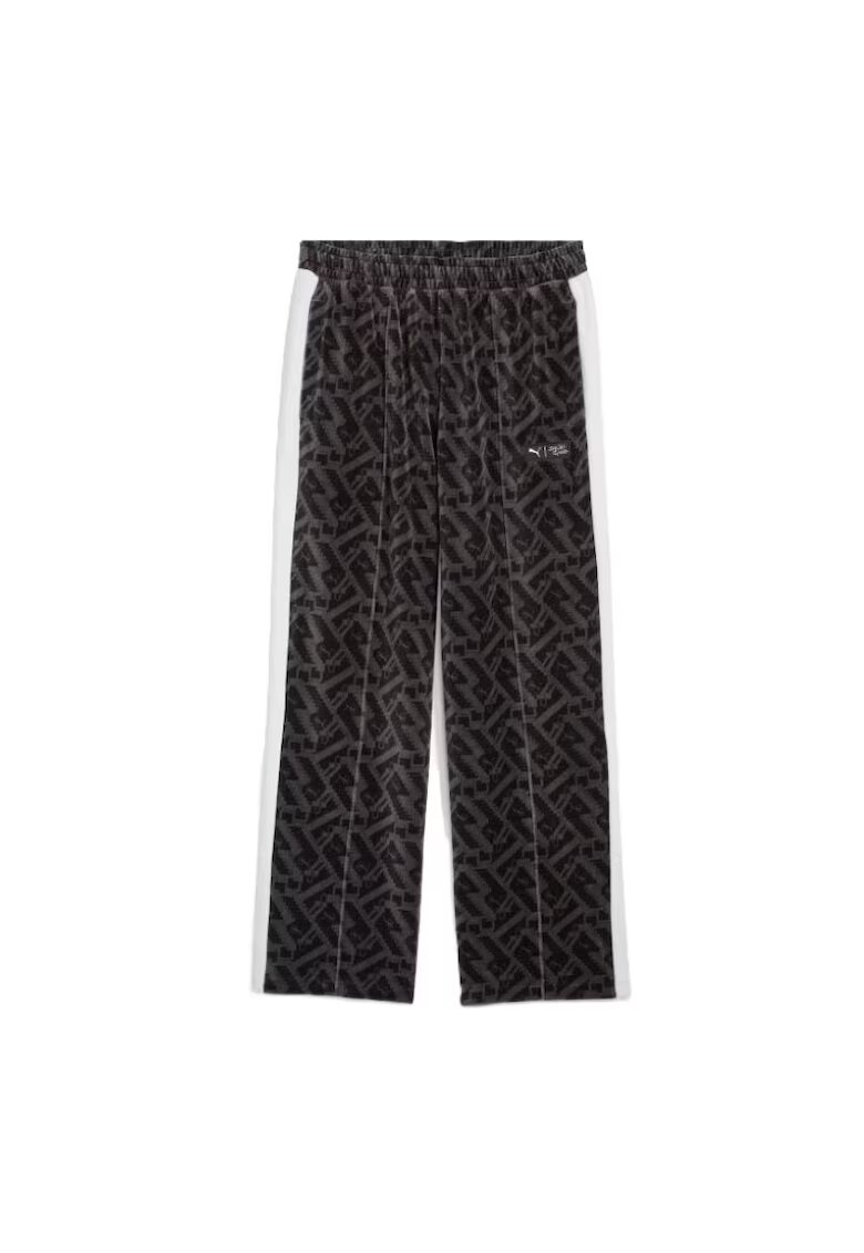 Puma Pantaloni pentru Barbati - x squid game t7 iconic straight track pants - 627429-01 - Negru - Negru