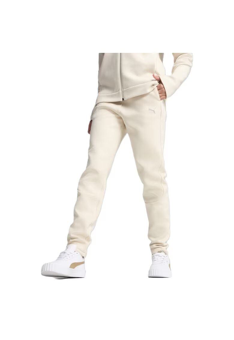 Puma Pantaloni pentru Femei - evostripe sweatpants dk - 685051-87 - Alb - Alb