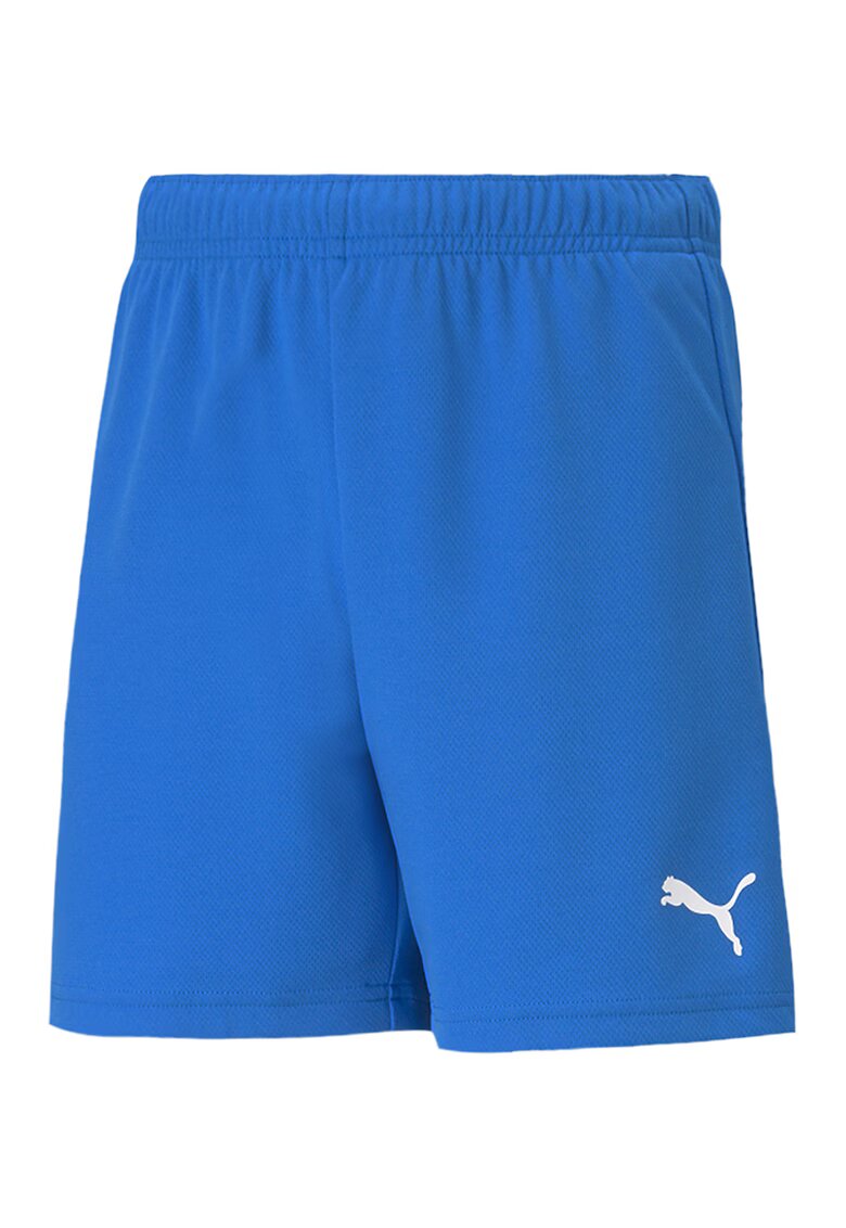 Puma Pantaloni scurti cu banda elastica in talie pentru fotbal - Albastru