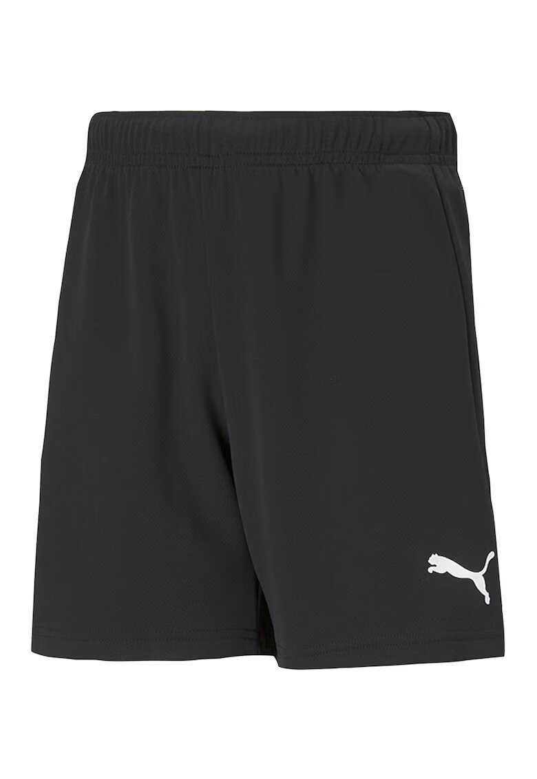 Puma Pantaloni scurti cu banda elastica in talie pentru fotbal - Negru