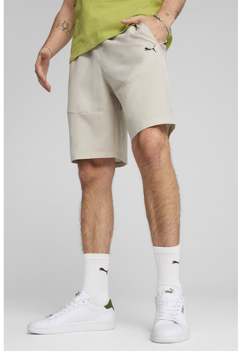 Puma Pantaloni scurti cu buzunare laterale - Gri deschis