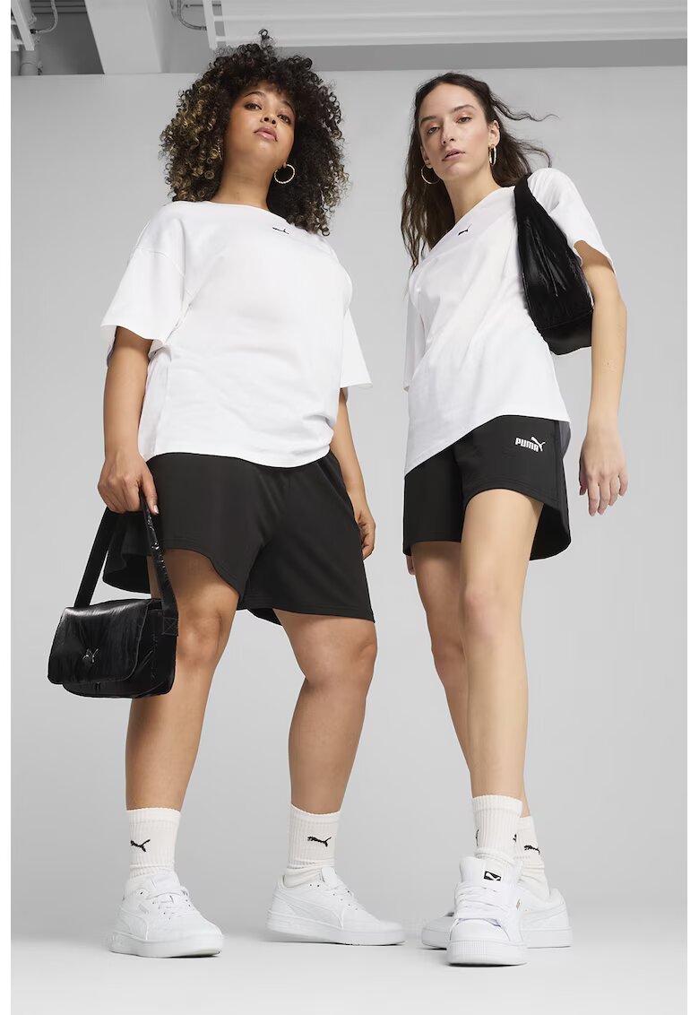 Puma Pantaloni scurti cu croiala ampla - Negru