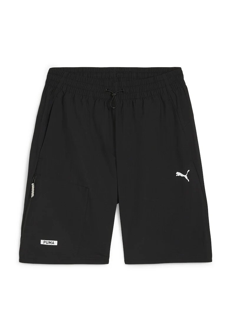 Puma Pantaloni scurti cu detaliu logo Desert Road - Negru