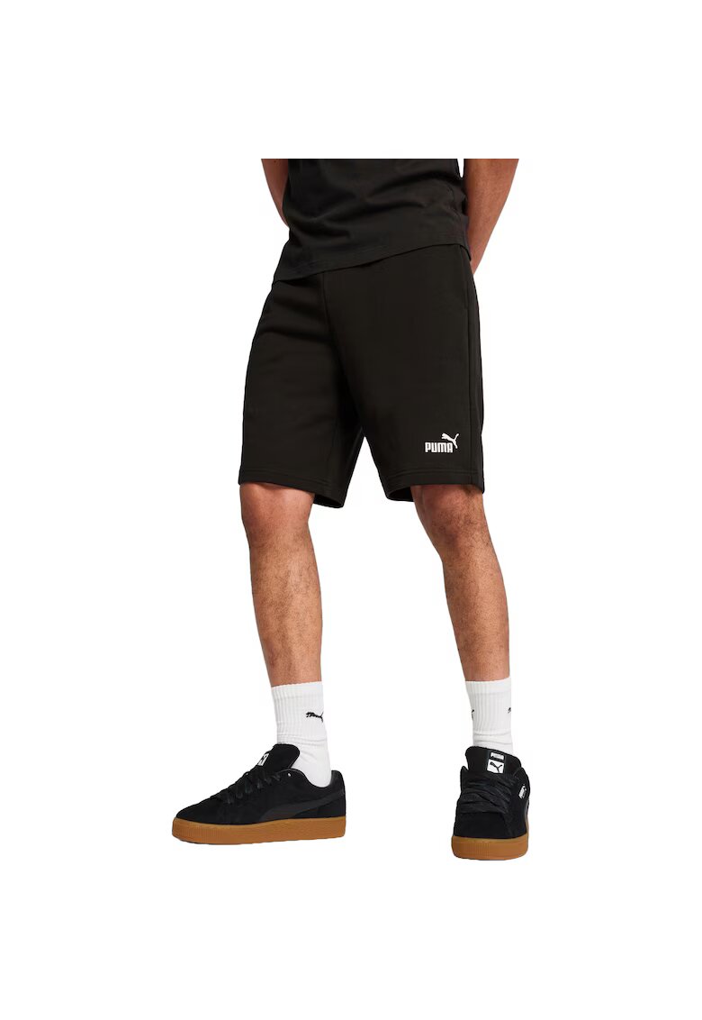 Puma Pantaloni scurti Ess No. Shorts 1 Logo - marimea 10 - Negru