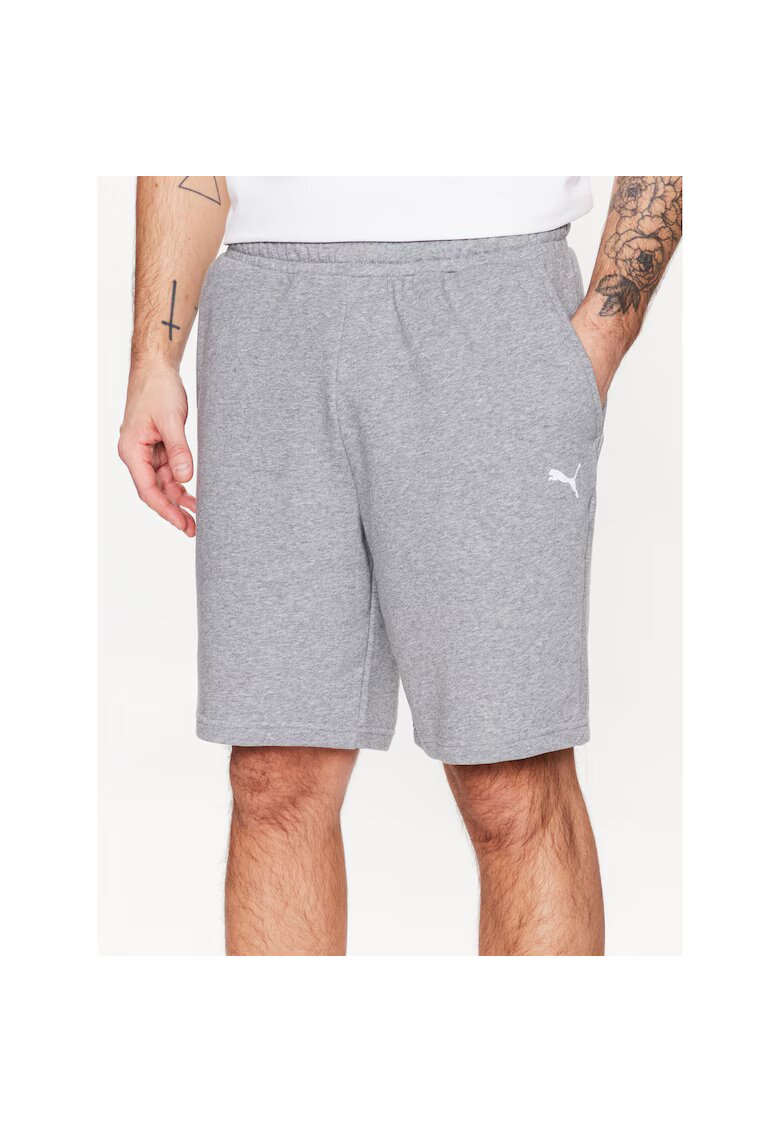 Puma Pantaloni scurti sport barbati - 301607656 - Bumbac - Gri