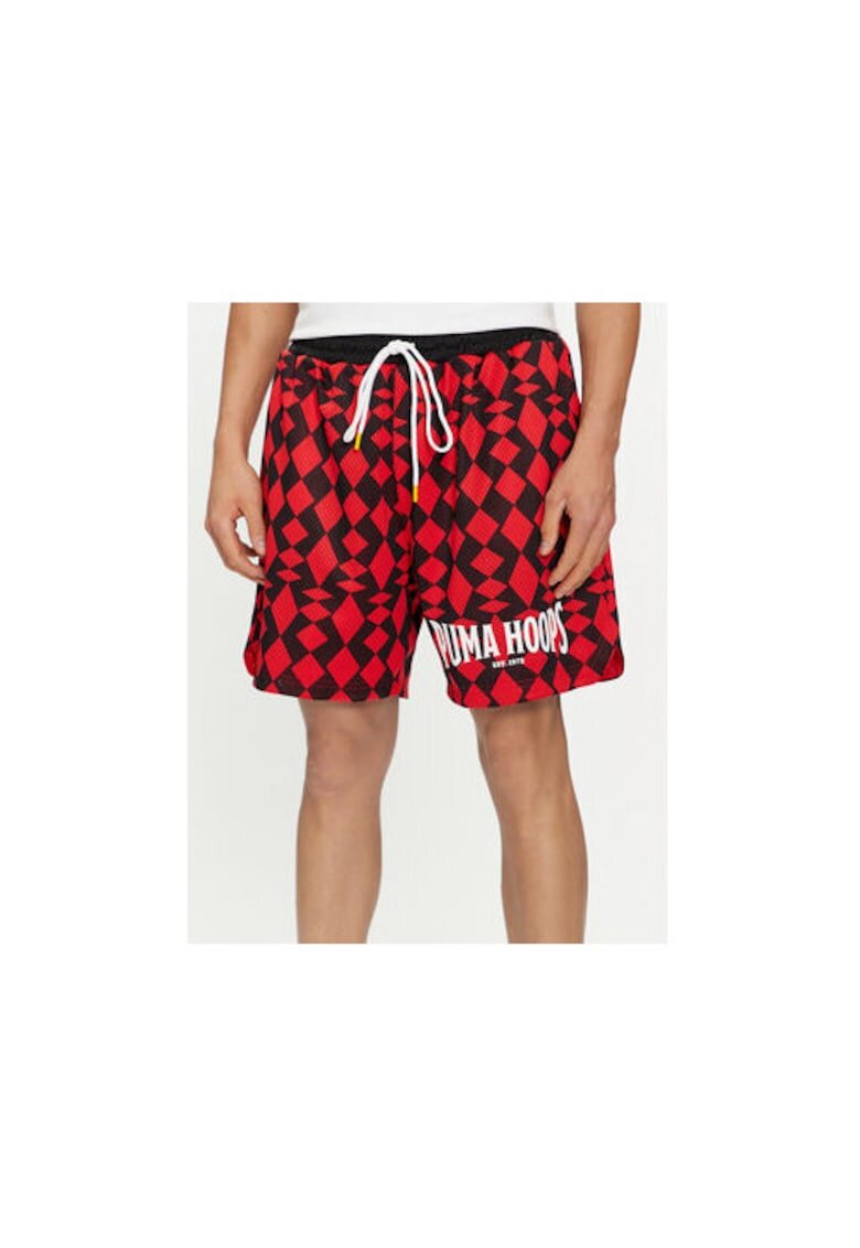 Puma Pantaloni sport barbati - Rosu