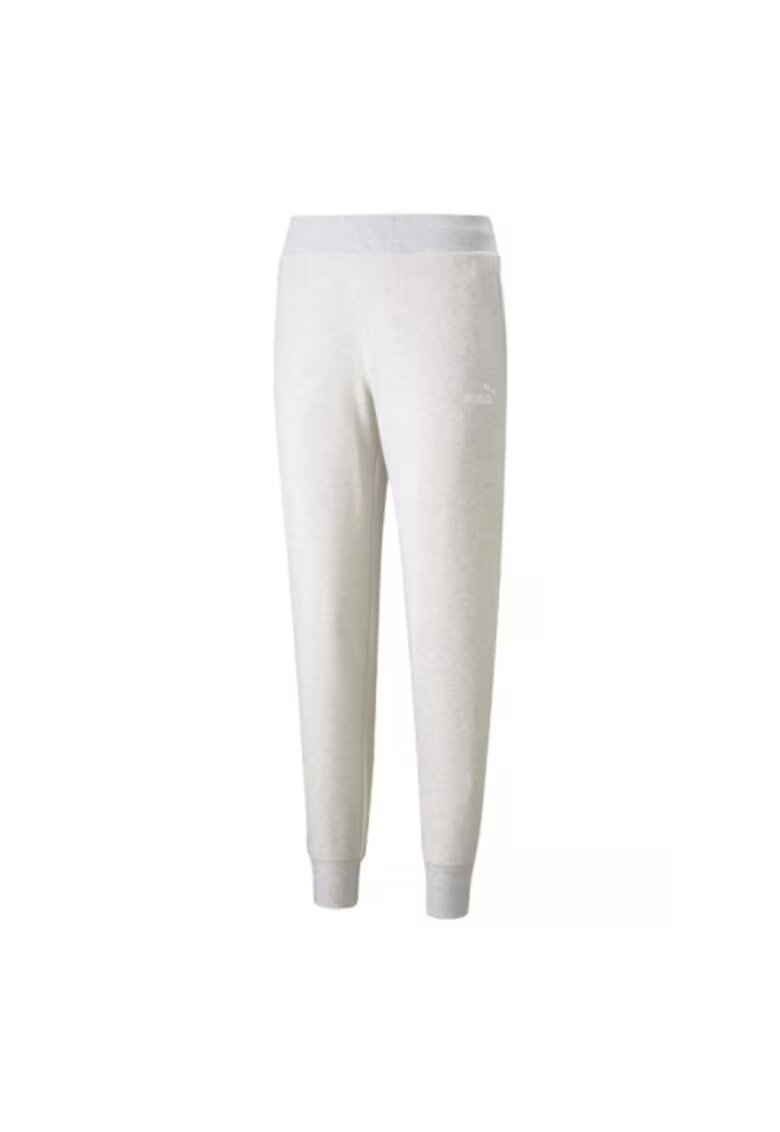 Puma Pantaloni sport dama - Bumbac/Poliester - Alb