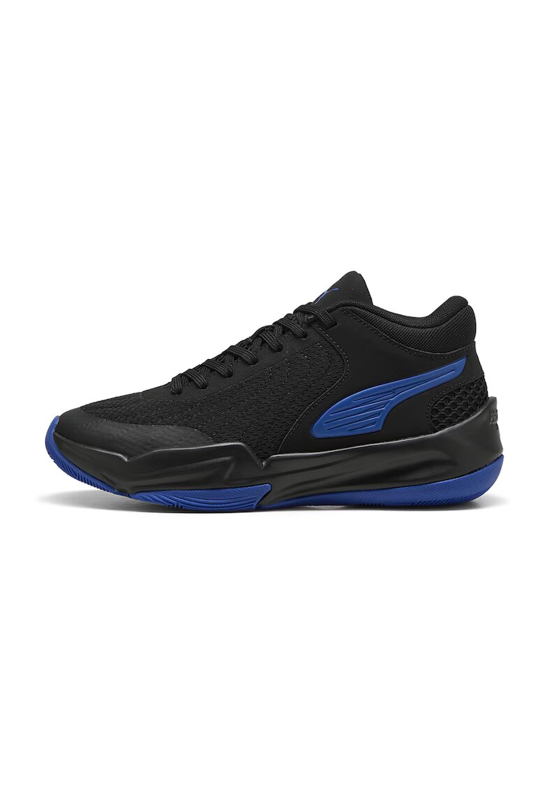Puma Pantofi Court Pro 2 JR pentru baschet - Negru/Albastru inchis