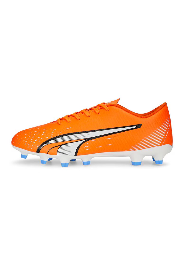 Puma Pantofi cu detalii contrastante pentru fotbal Ultra Play - Portocaliu