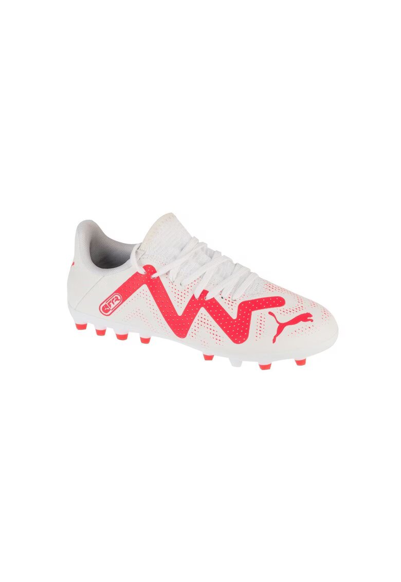 Puma Pantofi fotbal baieti sintetic - rosu/alb