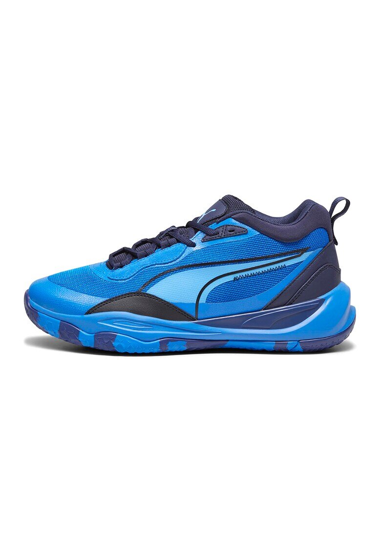 Puma Pantofi mid-high pentru baschet Playmaker Pro Ultra - Albastru royal/Bleumarin