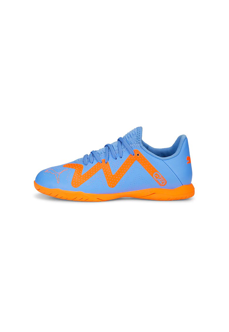 Puma Pantofi pentru fotbal Future Play IT - Portocaliu/Albastru lavanda