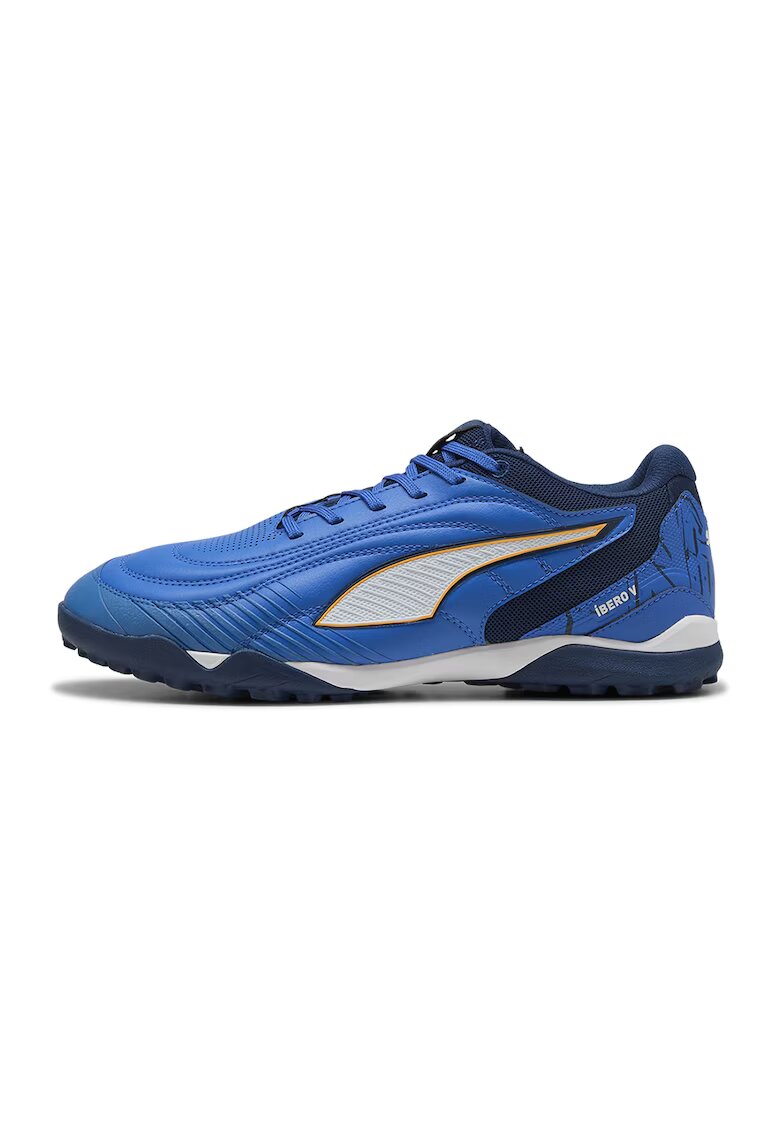 Puma Pantofi pentru fotbal Ibero V - Alb/Albastru