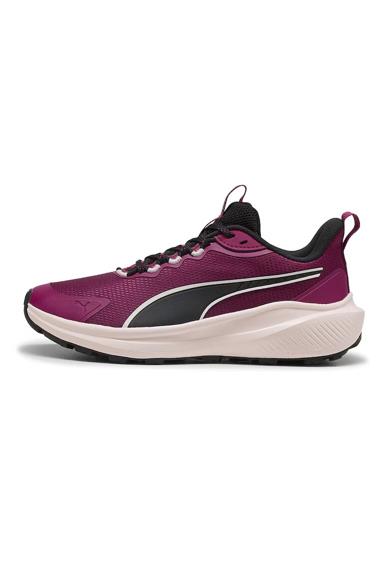 Puma Pantofi Skyrocket Lite din material textil pentru alergare trail - Negru/Roz inchis