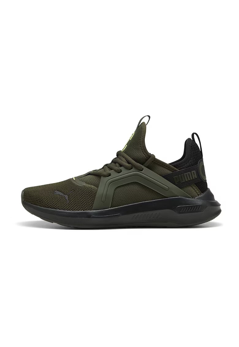 Puma Pantofi Softride Enzo 5 cu brant cu amortizare pentru alergare - Negru/Verde electric