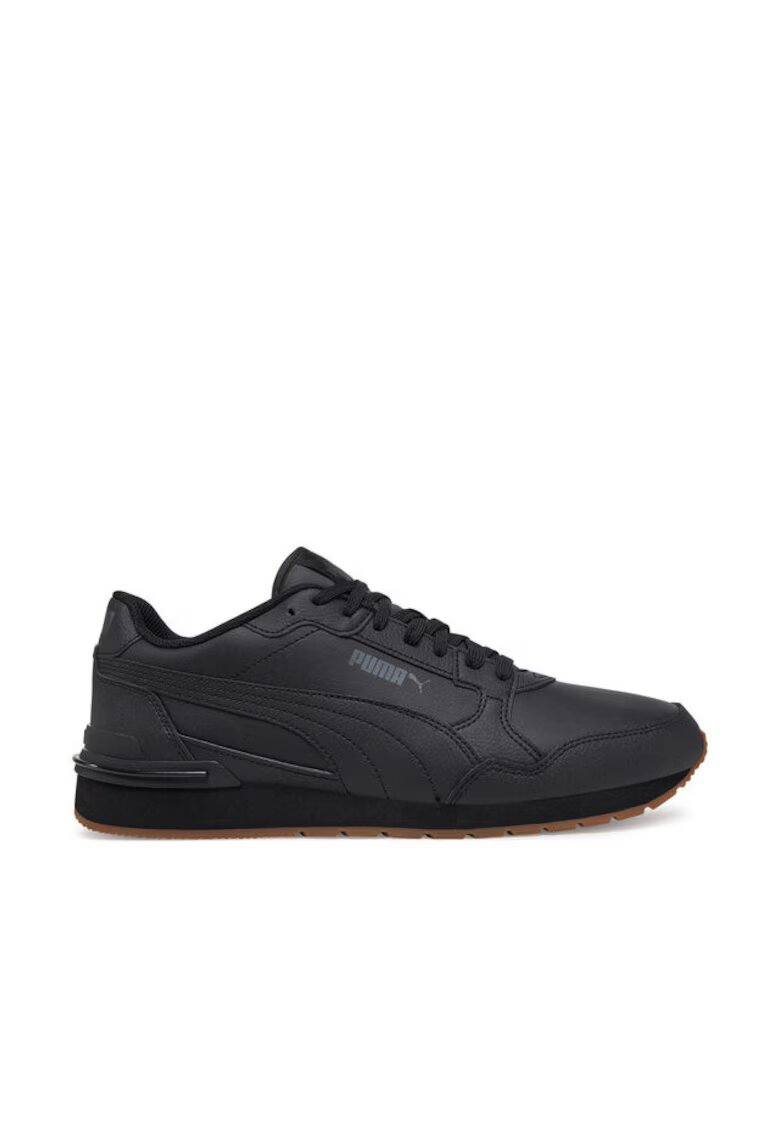 Puma Pantofi sport barbati 304556500 - Piele naturala - Negru - Negru