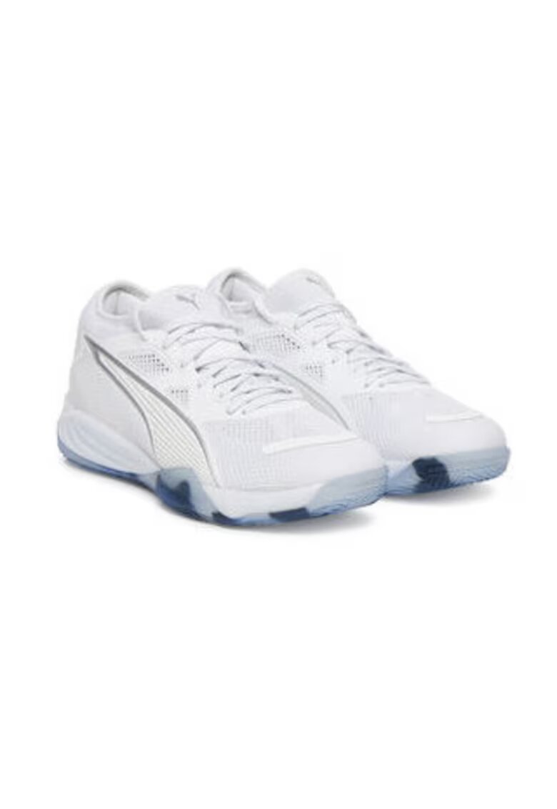 Puma Pantofi sport barbati - alb/albastru - material textil