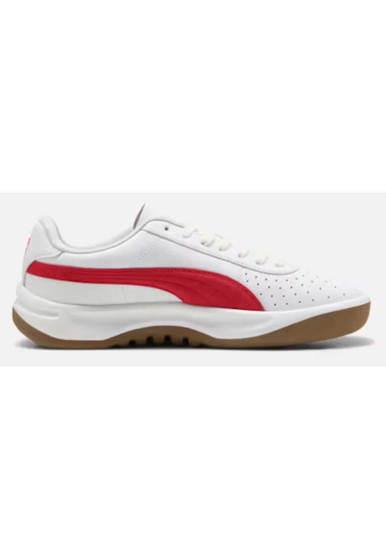 Puma Pantofi sport barbati GV Special - piele naturala - alb/rosu