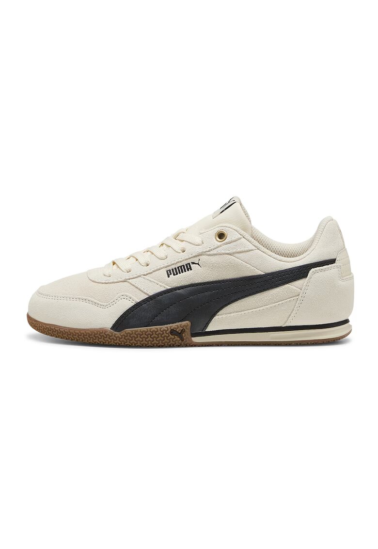 Puma Pantofi sport Bella Donna de piele intoarsa - Negru/Crem