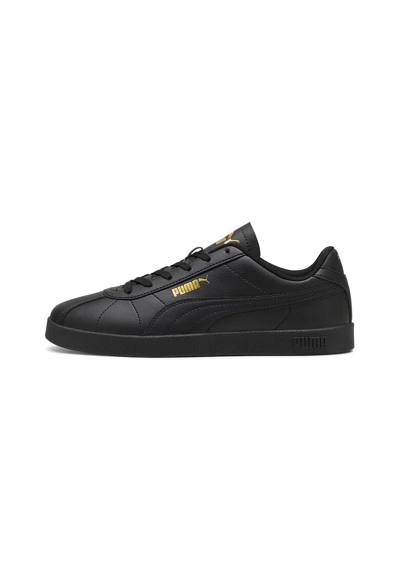 Puma Pantofi sport Club II unisex de piele ecologica cu logo - Negru