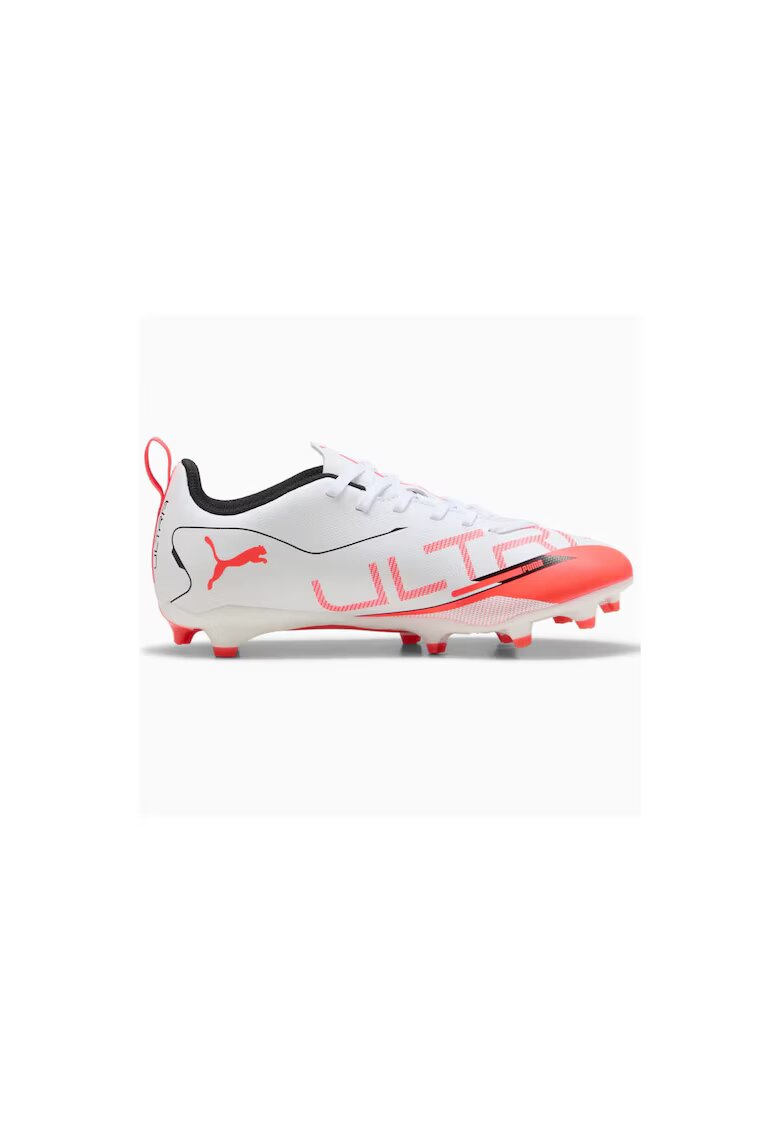 Puma Pantofi sport copii Ultra 5 Play - portocaliu-alb - sintetic - pentru fotbal