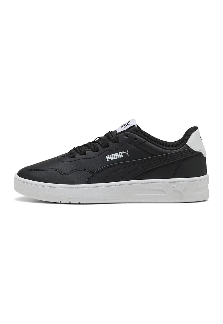 Puma Pantofi sport Court Lally de piele ecologica - Negru