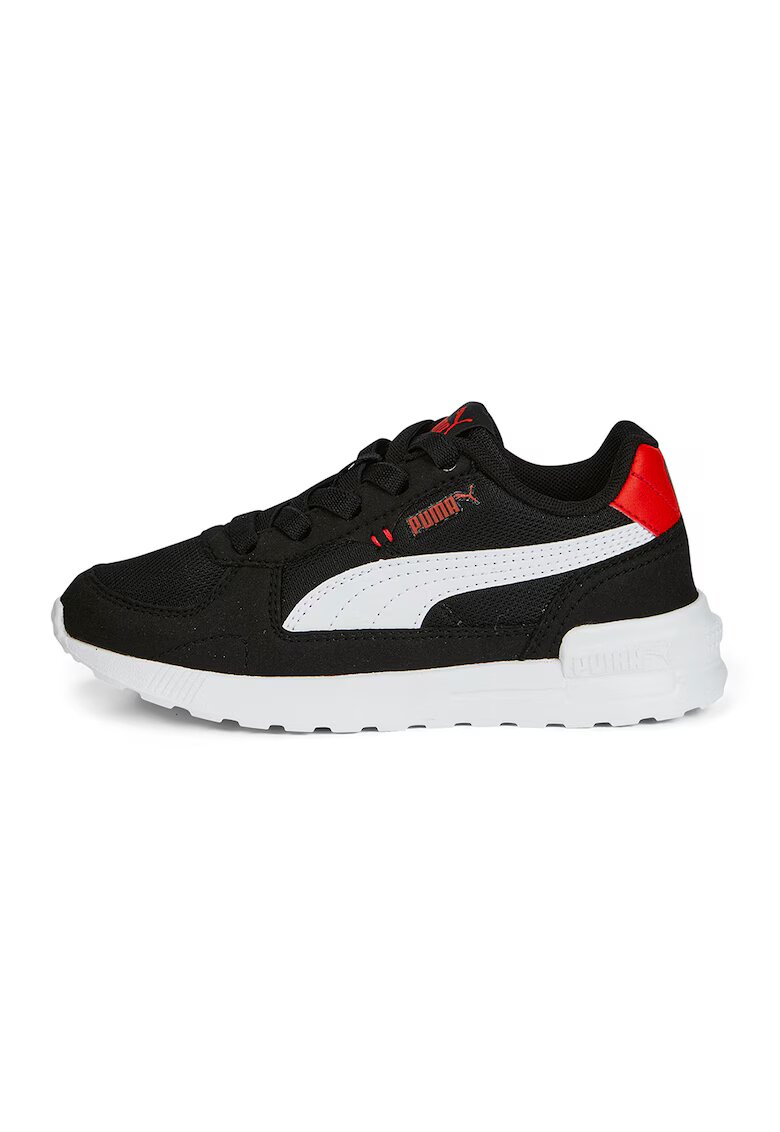 Puma Pantofi sport cu detalii contrastante Graviton AC Sneakers - Rosu/Alb/Negru