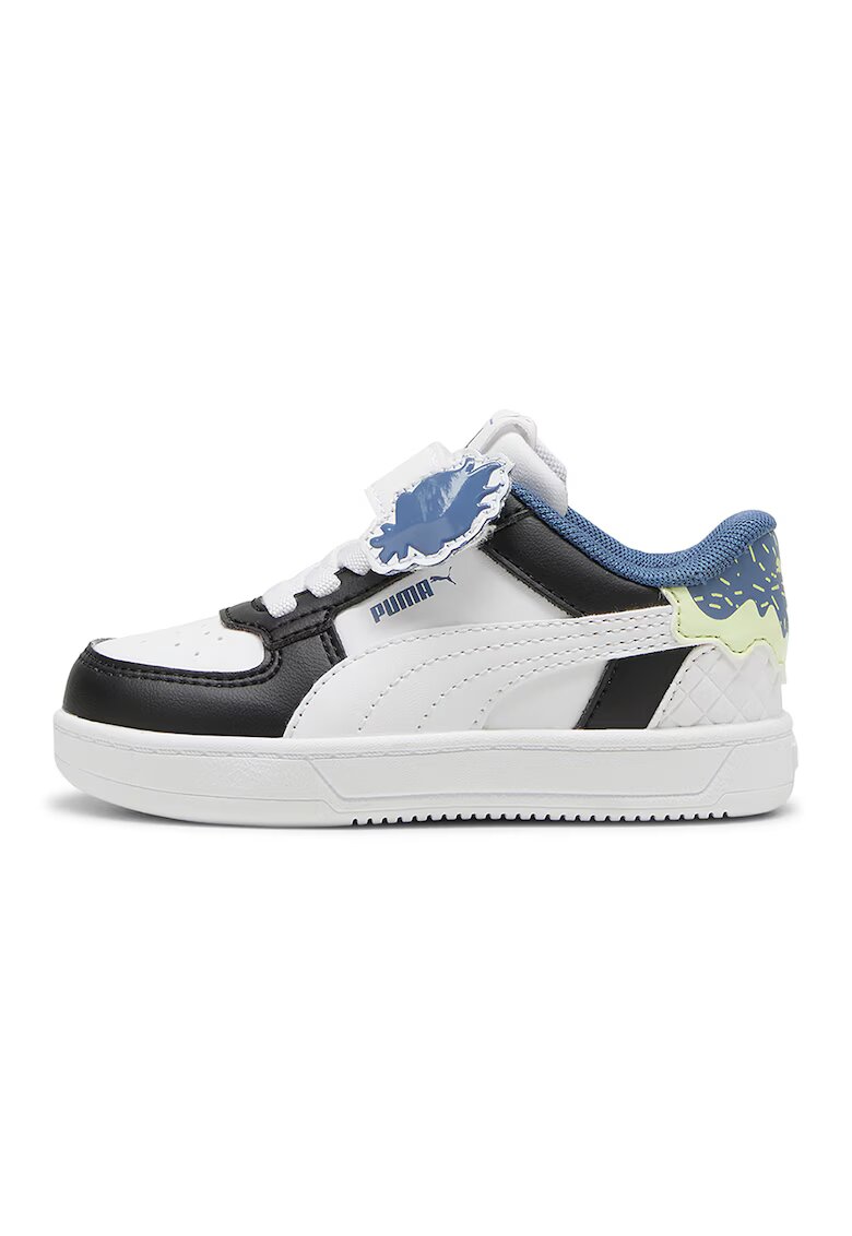 Puma Pantofi sport cu inchidere velcro Caven 2.0 - Alb/Negru