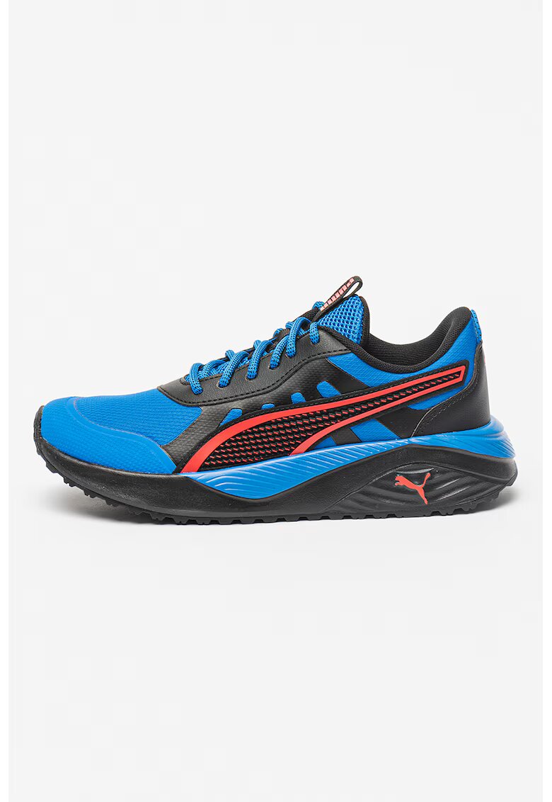 Puma Pantofi sport cu logo Excursion - Negru/Albastru royal