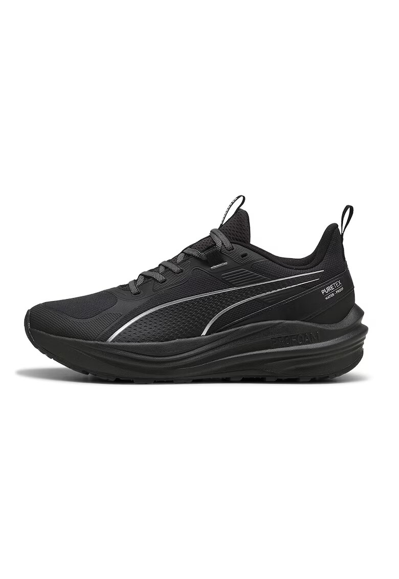 Puma Pantofi sport cu logo Flare Pro Trail PTX - Negru stins/Argintiu