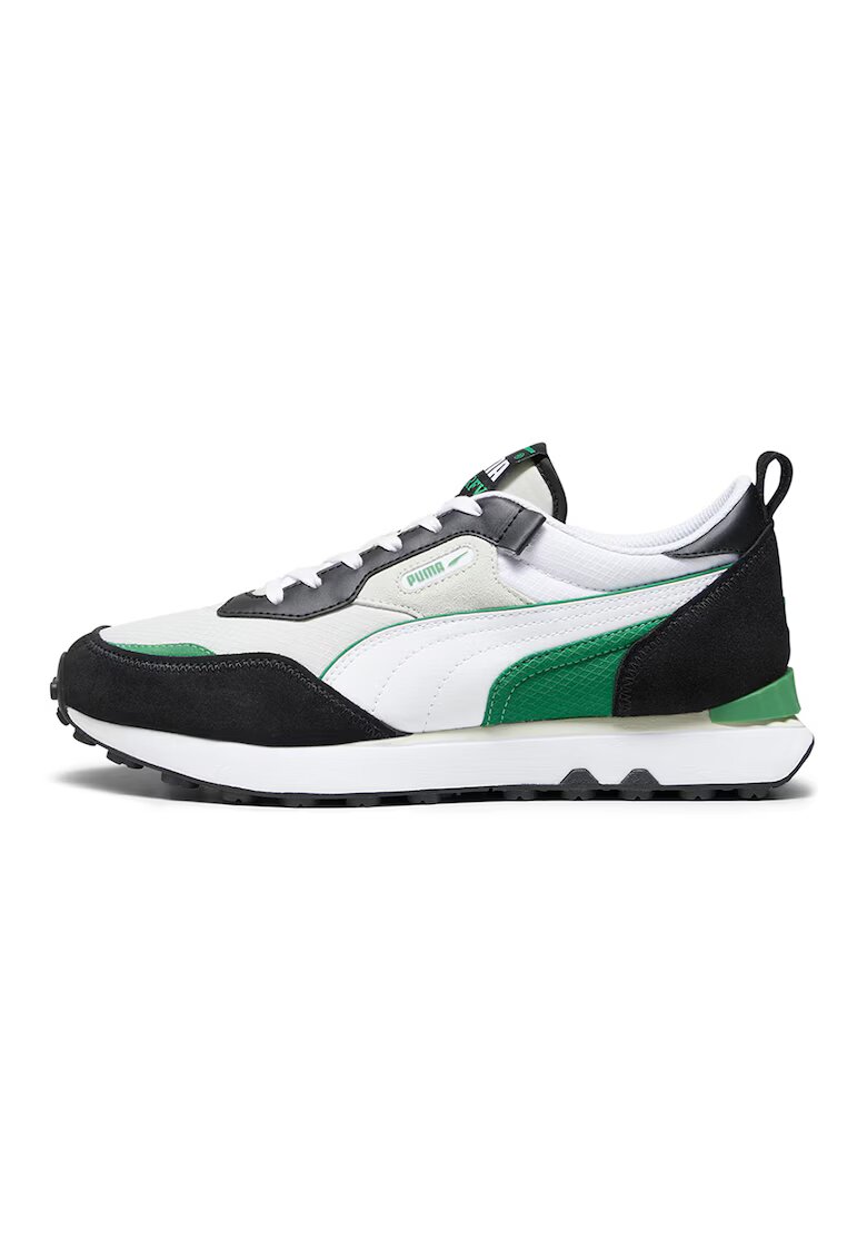 Puma Pantofi sport cu model colorblock Rider Future Vintage - Verde/Negru/Alb optic