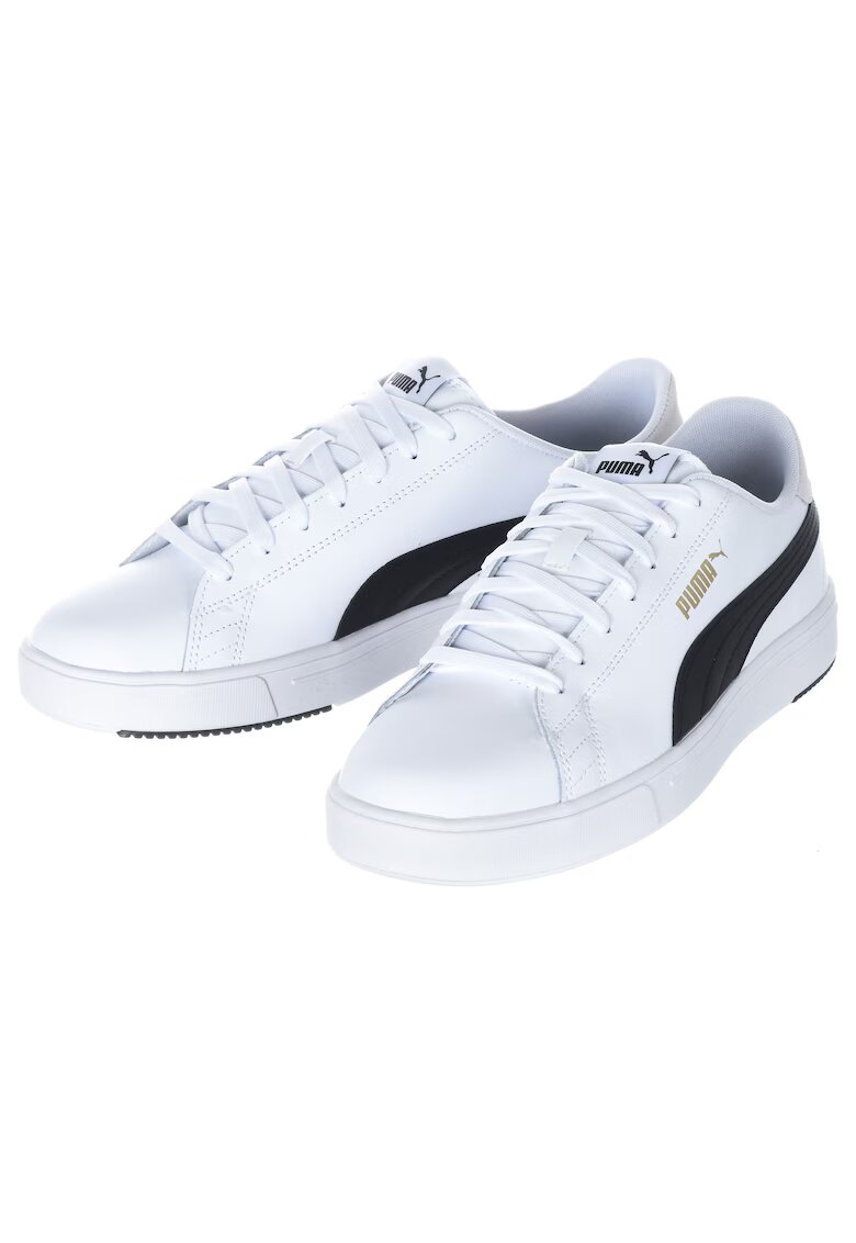 Puma Pantofi sport dama - Serve Pro Lite - piele naturala/sintetic - alb/negru
