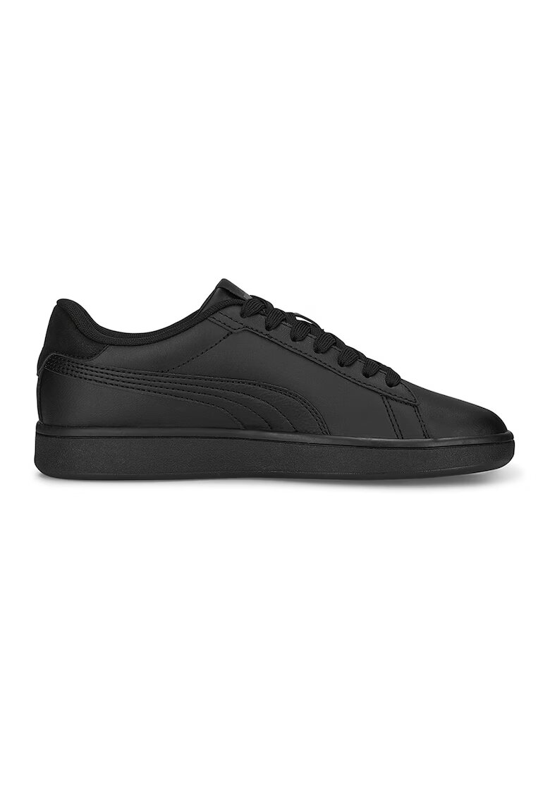 Puma Pantofi sport de piele cu garnituri sintetice Smash 3.0 - Negru/Gri