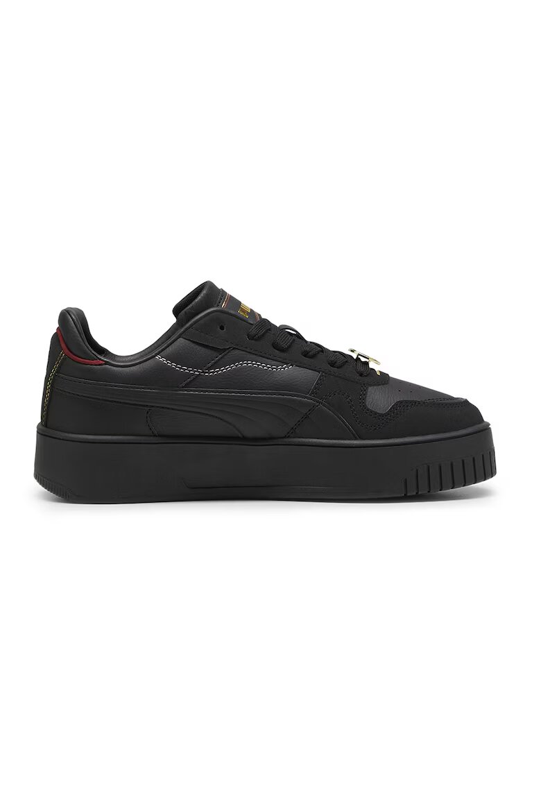 Puma Pantofi sport de piele ecologica Carina Street Class Act - Negru