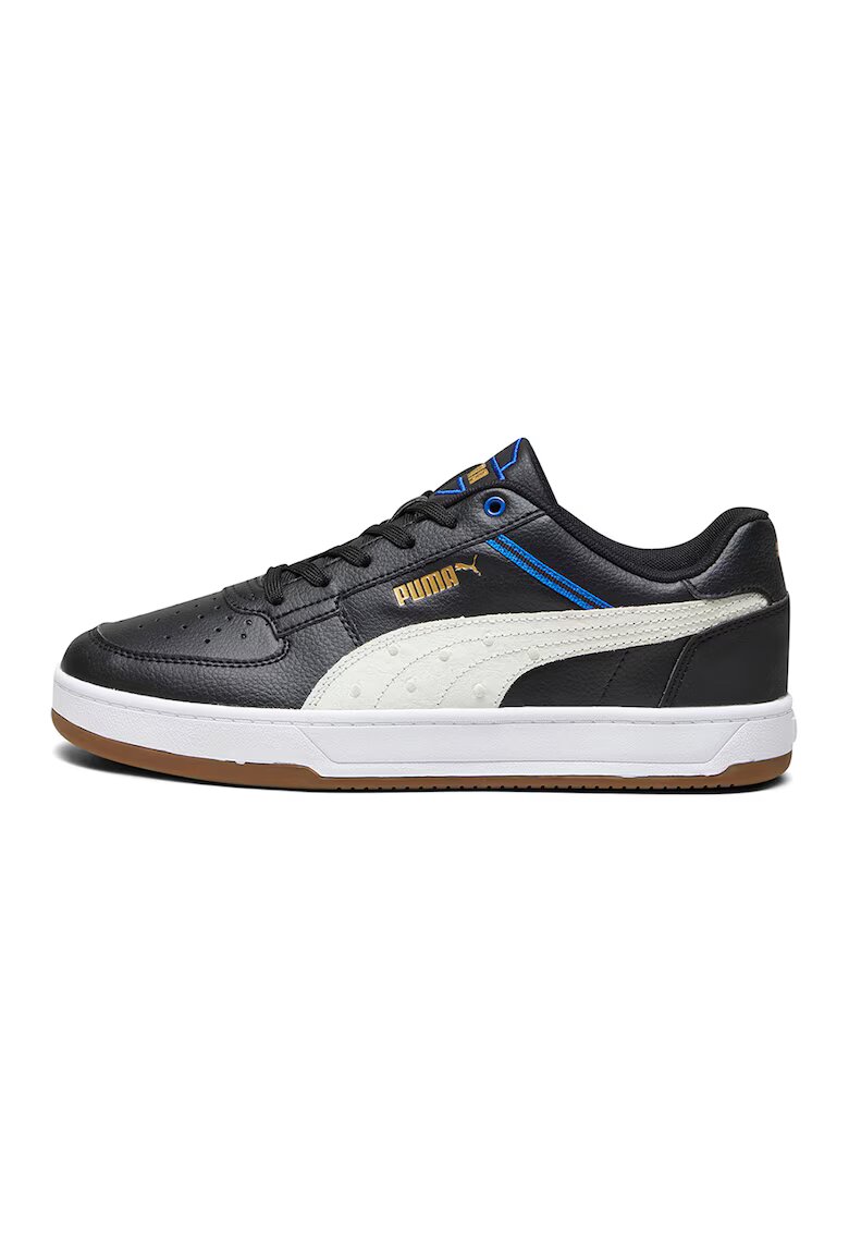 Puma Pantofi sport de piele ecologica cu detalii contrastante Caven 2.0 Retro - Negru/Alb murdar