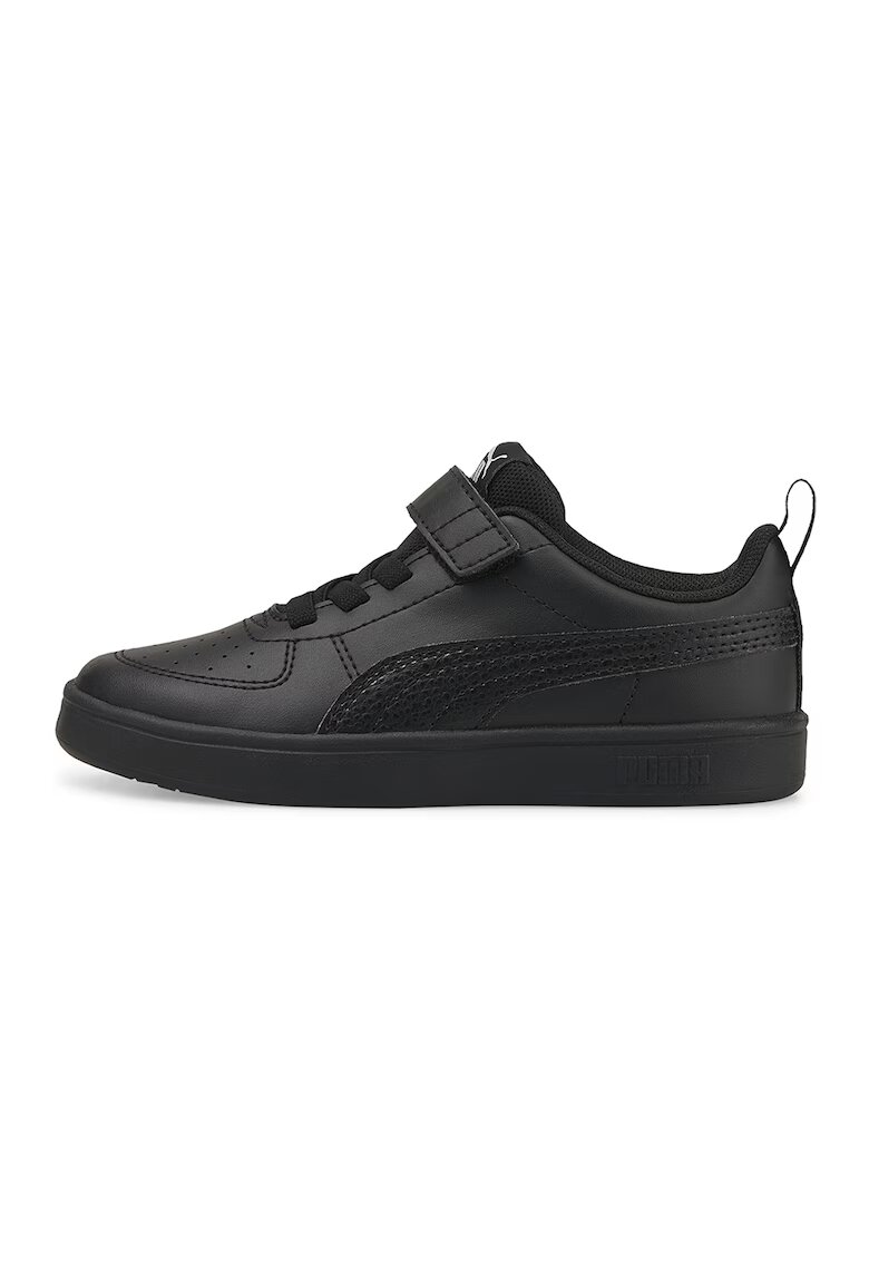 Puma Pantofi sport de piele ecologica cu inchidere velcro Rickie AC+ - Negru