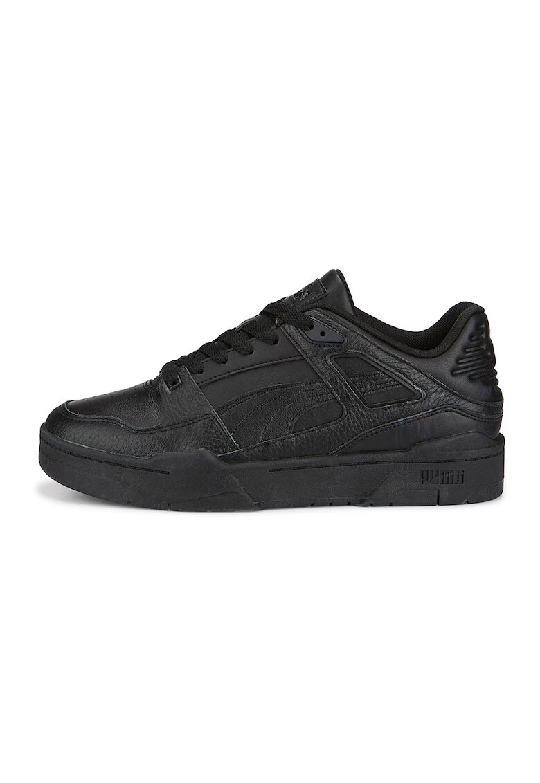 Puma Pantofi sport de piele si piele ecologica Slipstream - Negru