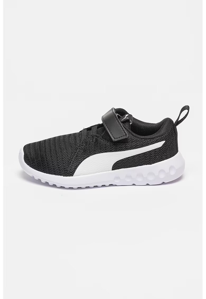 Puma Pantofi sport de plasa cu velcro si insertii de material sintetic Carson 2 - Negru