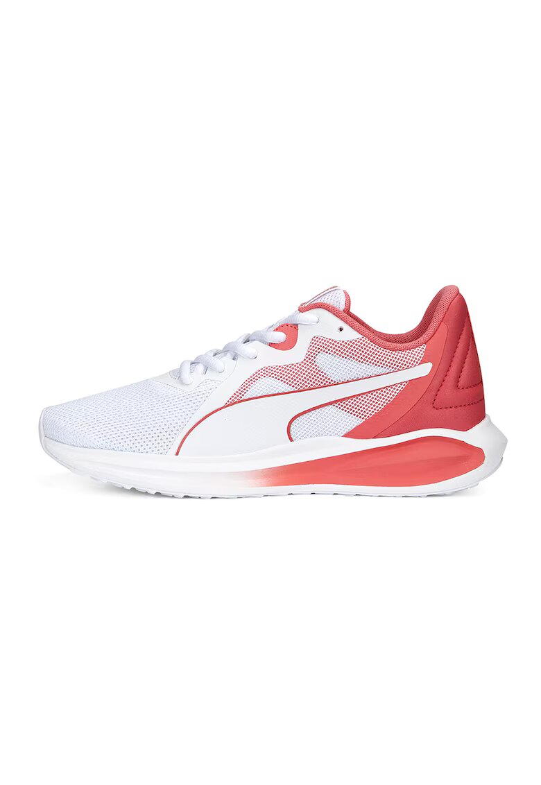 Puma Pantofi sport de plasa Twitch Runner Twist - Alb/Coral