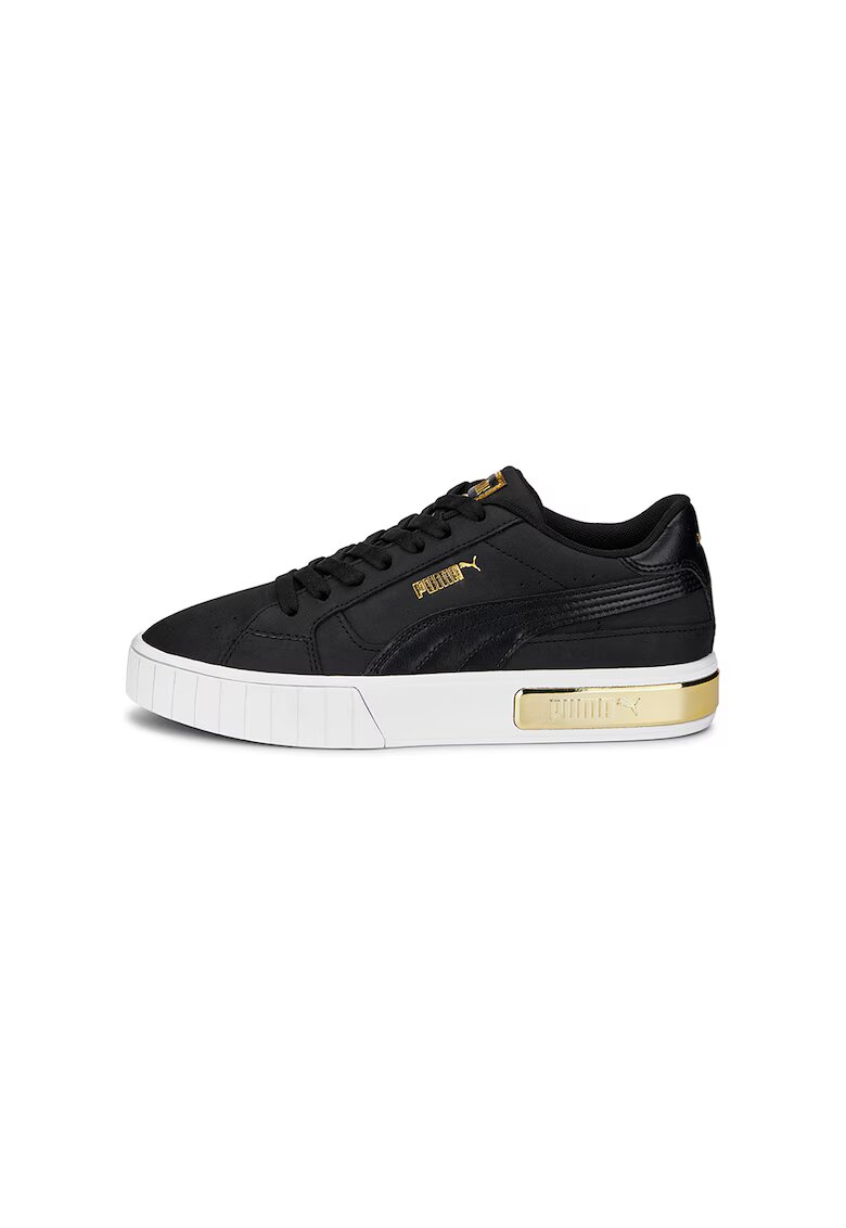 Puma Pantofi sport din piele cu logo Cali Star Glam - Negru