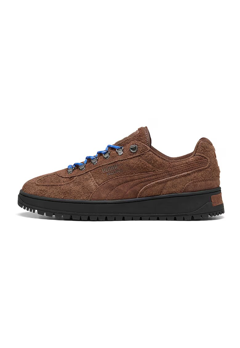 Puma Pantofi sport din piele intoarsa Palermo Alpino Fuzzy - Maro