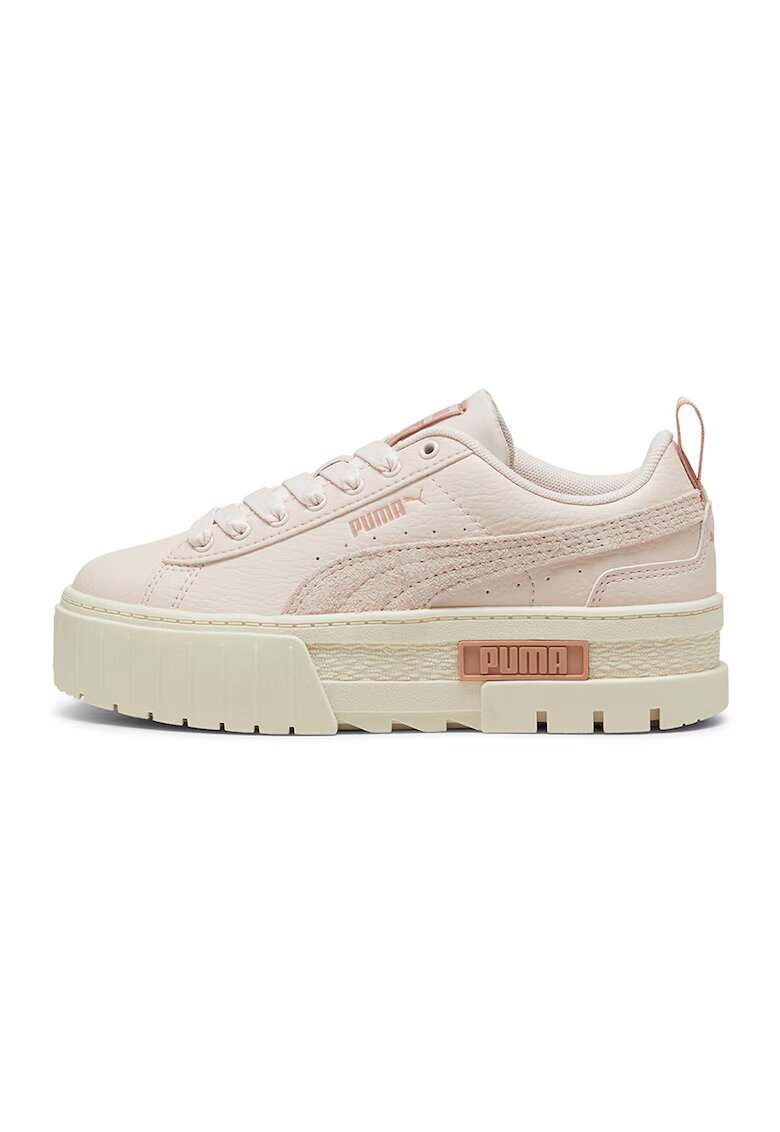 Puma Pantofi sport flatform Mayze Dusty Summer - Roz pastel/Crem