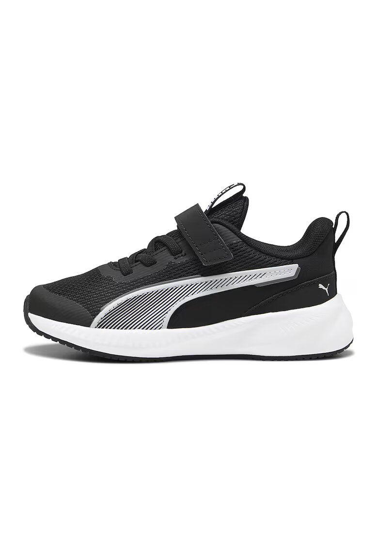 Puma Pantofi sport Flyer 3 de plasa cu sireturi elastice - Negru