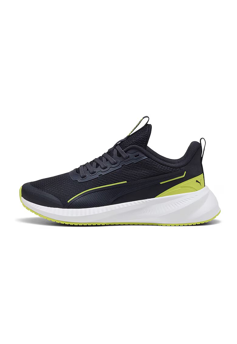 Puma Pantofi sport Flyer Lite 3 de plasa cu logo - Albastru ultramarin/Verde lime