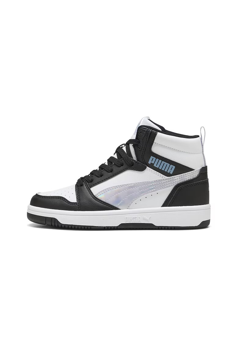 Puma Pantofi sport mid-cut Rebound V6 Space Belle - Negru/Gri deschis/Alb optic