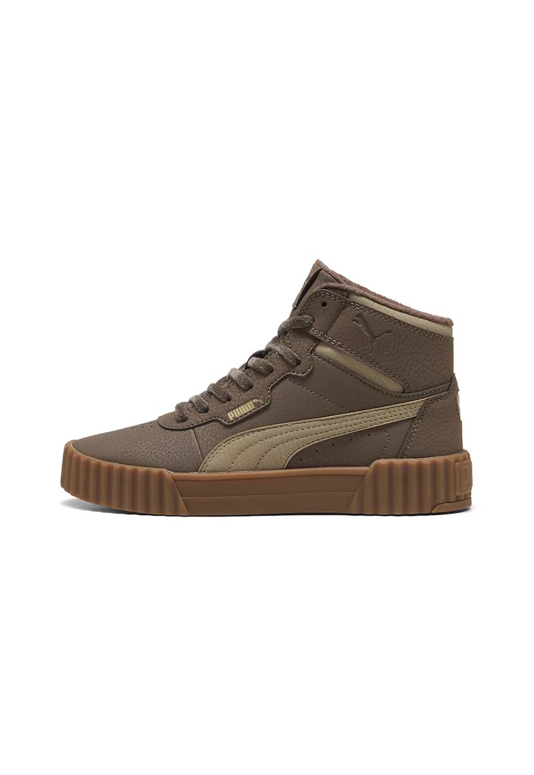 Puma Pantofi sport mid-high din piele Carinna 3.0 - Maro