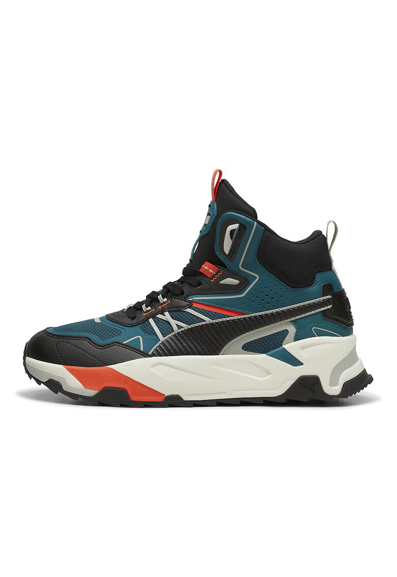 Puma Pantofi sport mid-high Trinity Mid Hybrid Granola - Verde/Negru