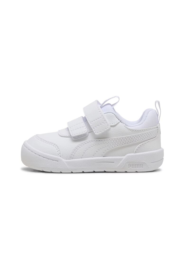 Puma Pantofi sport Multiflex 2 din piele ecologica cu velcro - Alb optic