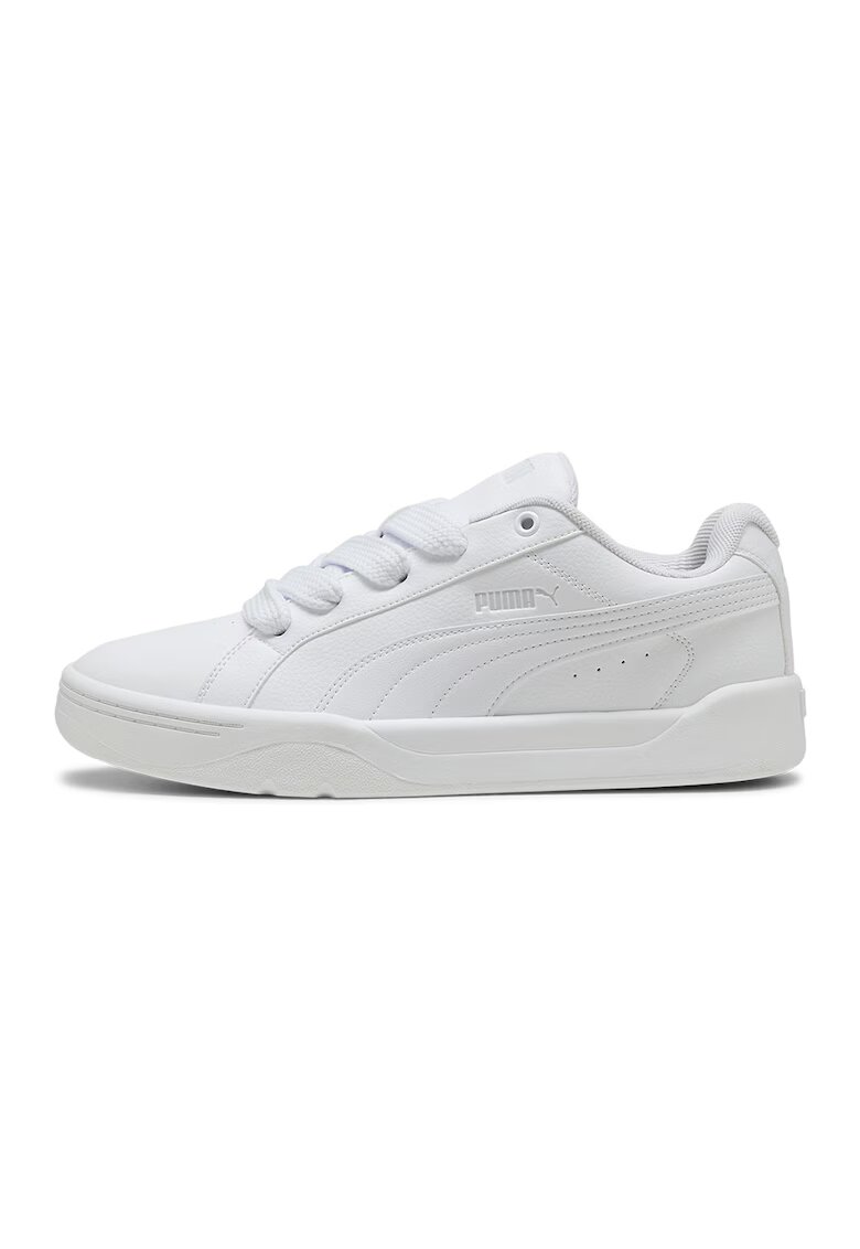 Puma Pantofi sport Park Lifestyle Easy de piele ecologica - Alb optic